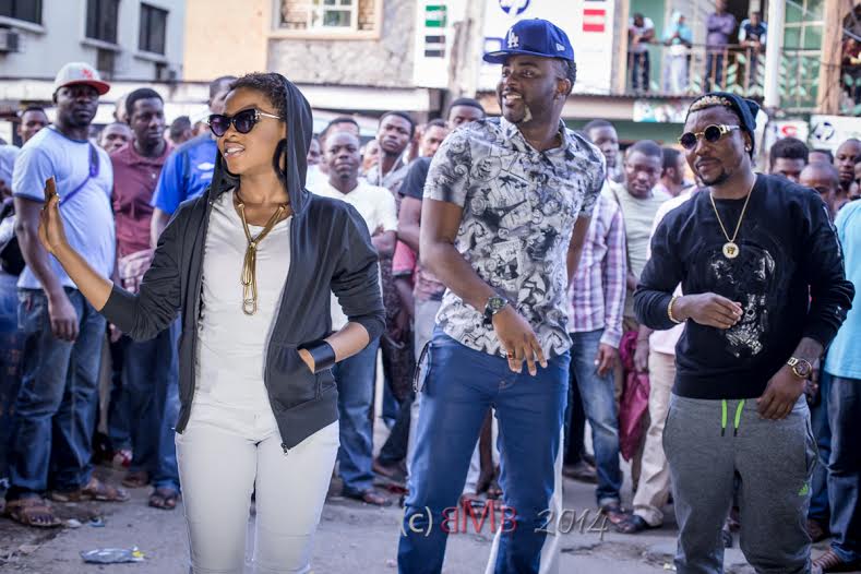 BEHIND THE SCENE PICTURES: VJ ADAMS FEAT. CHIDINMA & ORITSEFEMI(OFFICIAL VIDEO)