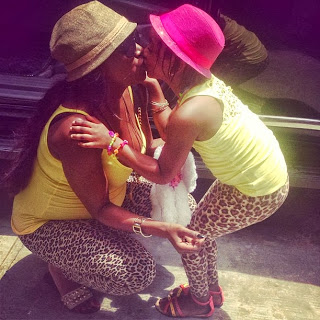 Annie Macaulay In Mouth-To-Mouth Kiss With Daughter, Posts Pix Online