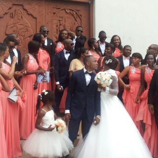 Comedian Cum Radio OAP, Ushbebe Marries Lover In Benin (Picture)