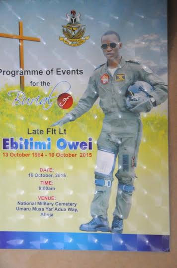 Lieutenant Ebitimi Owei Who Died In Yola Plane Crash Buried(Pictures)