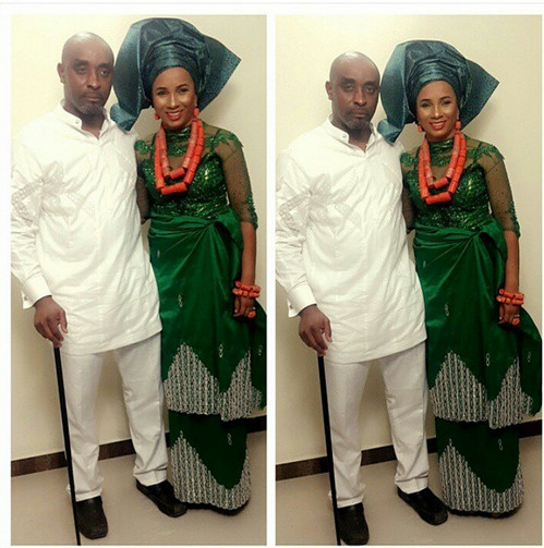 1st Pictures:  Ibinabo Fiberesima Is Now Married!