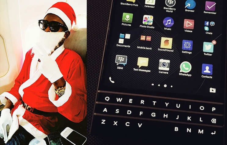 Comedian, Basketmouth Gets Blackberry as Christmas Gift