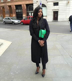 Rise in Dollars: Tiwa Savage Having Nice Time in London Fashion Week