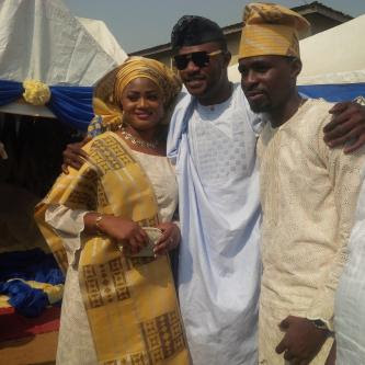 Actor, Tunde Owokoniran Holds Low-Key Wedding with US Lover (photos)