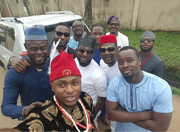 Ubi Franklin, Gbenro Ajibade Others Visit Lilian Esoro’s Family (Photos)