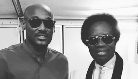 Tuface Idibia Gets Award From Son (Photo)