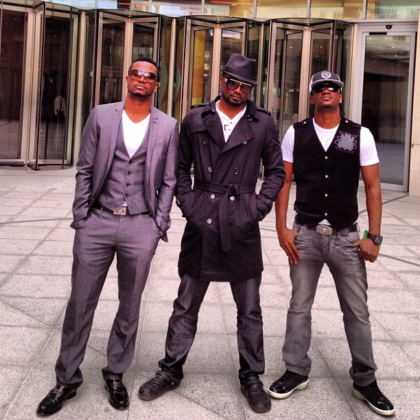 PHOTOS: Psquare and Jude Okoye invades London 2012