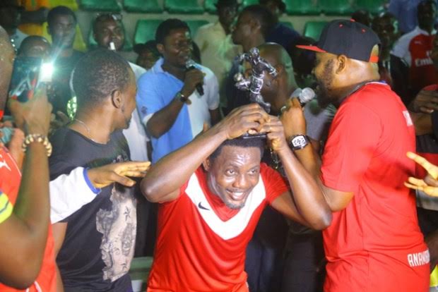 AY Comedian Wins ‘Most Valuable Player’ Award At The All Star Football Competition (Photos)