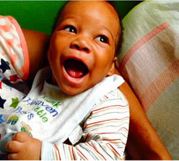 After About 8 Months, Singer, Brymo Finally Reveals Son’s Face