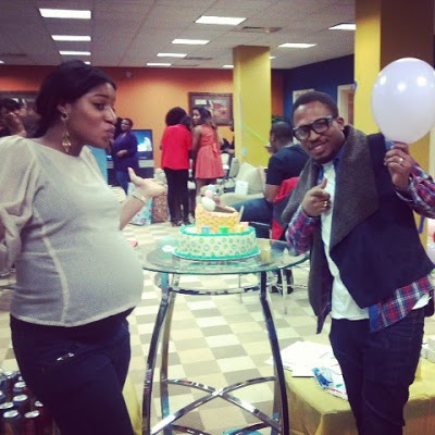 Naeto C and pregnant wife Nicole celebrate baby shower in the US (PHOTOS)