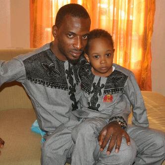 Singer, 9ice Flaunts Son, Zion