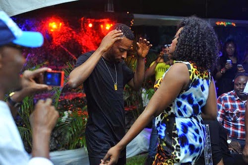 9ice, Funke Akindele ‘Go Down Low’ (Photos)