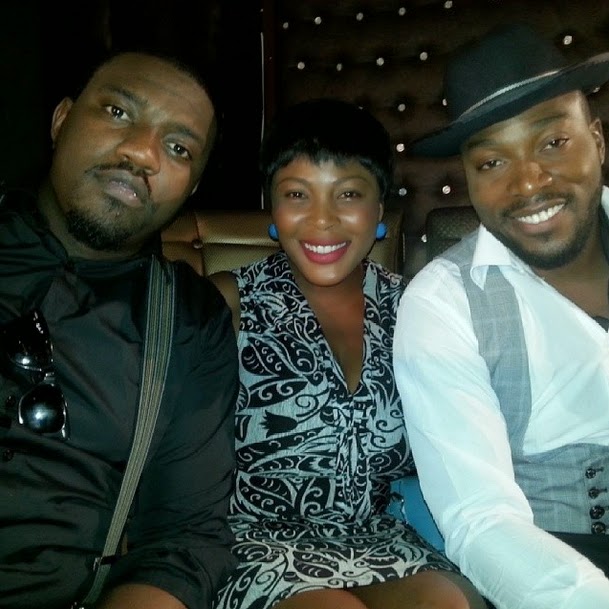 Rukky Sanda,John Dumelo,Star In Tv Commercial For Alomo Bitters.