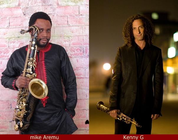 Mike Aremu drags Kenny G to Nigeria for sax appeal 3