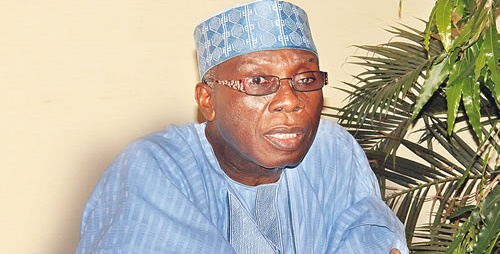 Chief Audu Ogbeh Refused talking about His Resignation as PDP Chairman