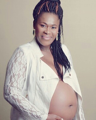 Uche Jumbo Shares Rare Pregnancy Photo