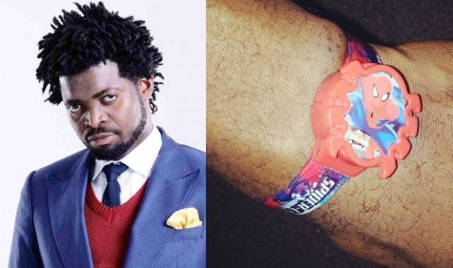 Basketmouth Shows Off Expensive Wrist Watch