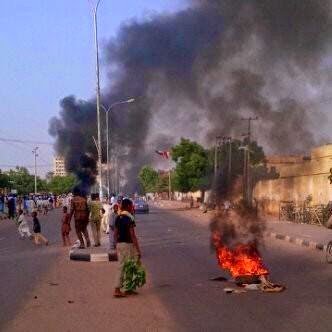 Protests In Kano Over Sanusi Lamido Being Named The New Emir