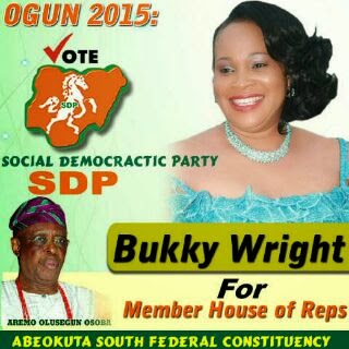 Bukky Wright Joins Politics Too