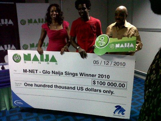 Casey Wins Glo Naija Sings