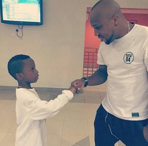 Actor Charles Okocha Shares Cute Photos Of Son To Mark His Birthday