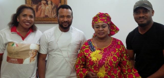 Fans Blast Yul Edochie for Campaigning for Former Aviation Minister, Stella Oduah