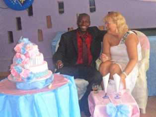 Pictures: 26 Years Old Uniben Graduate Marries 63 Years Old American Grandma