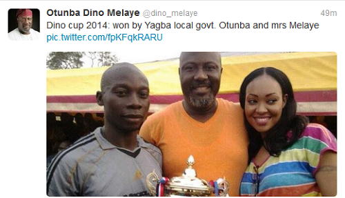 Ex Lawmaker, Dino Melaye Shows Off His New Lover