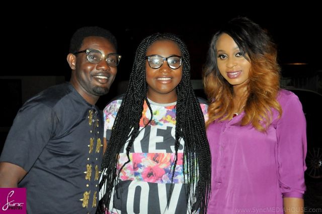 Adaora Ukoh Drags Uche Iwuji, Cossy Orjiakor To Birthday Bash [Pictures]