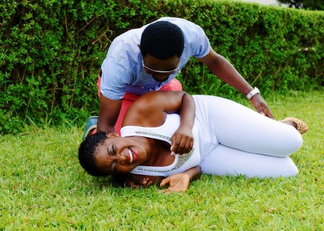 SECRET AFFAIR: MERCY JOHNSON IN HOT ROMANCE WITH  AY COMEDIAN