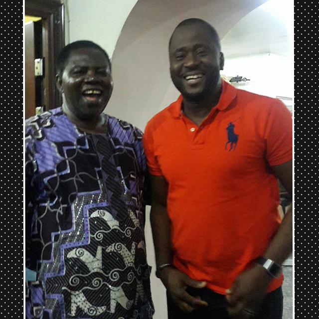 Desmond Elliot Happy Meeting Ebenezer Obey