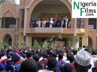 Emir Of Bauchi Joins Protests, As President’s Mock Coffin IsDisplayed In Benin