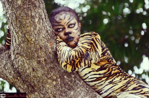 Actress Eve Esin ‘Turns’ Leopard—