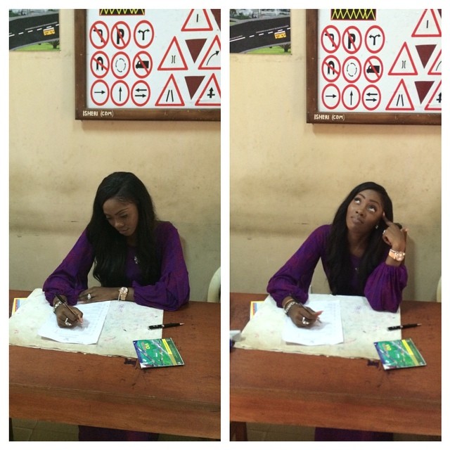 FRSC ‘Question’s’ Tiwa Savage Over Driver’s Licence