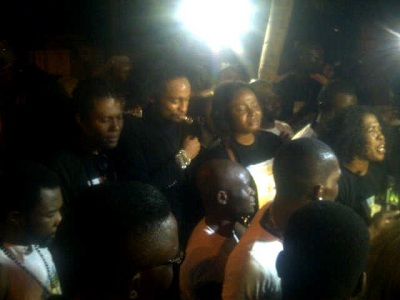 DENRELE, RUGGEDMAN AND OTHERS AT GOLDIE’S CANDLE LIGHT PROCESSION