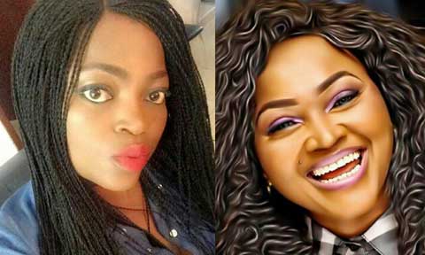 FUNKE AKINDELE,MERCY AIGBE CLASH