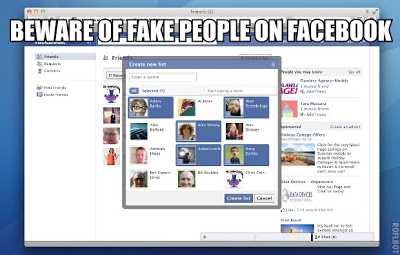 Beware of Fake and Evil People on Facebook