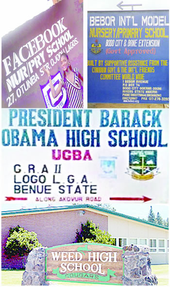 Facebook NurPrimary School, Obama High School: Unique names of Nigerian schools