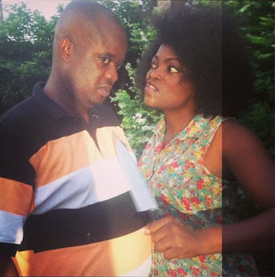 Funke Akindele Shares New Pictures Of Herself With Mercy Johnson On Set (LOOK)