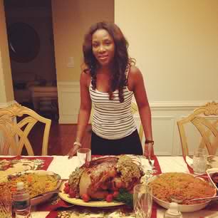 PHOTO OF THE DAY: THANKSGIVING FEAST FOR GENEVIEVE NNAJI