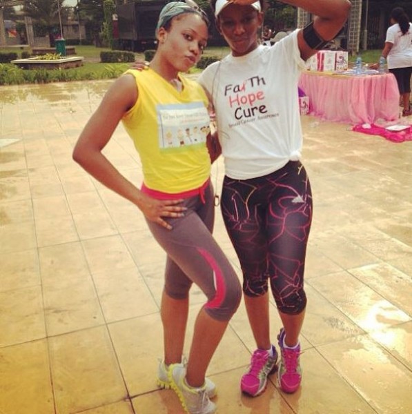 Genevieve Nnaji Runs For Cancer