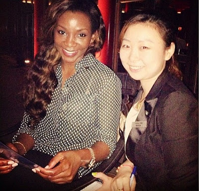 Genevieve Nnaji Sighted in Beijin