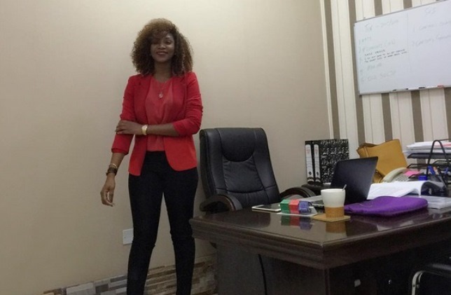 Genevieve Nnaji showcases her splendid office space