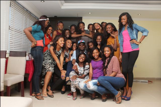 Annie Macaulay, Ibinabo, Jimmy Jatt Storm Miss Global Nigeria Camp