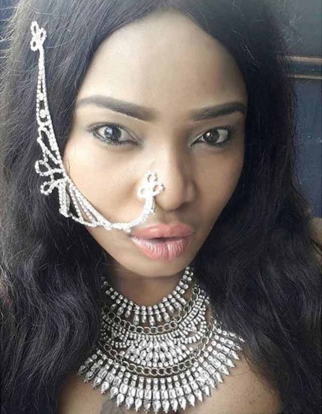 Halima Abubakar wants to know your opinion about her Indian inspired look