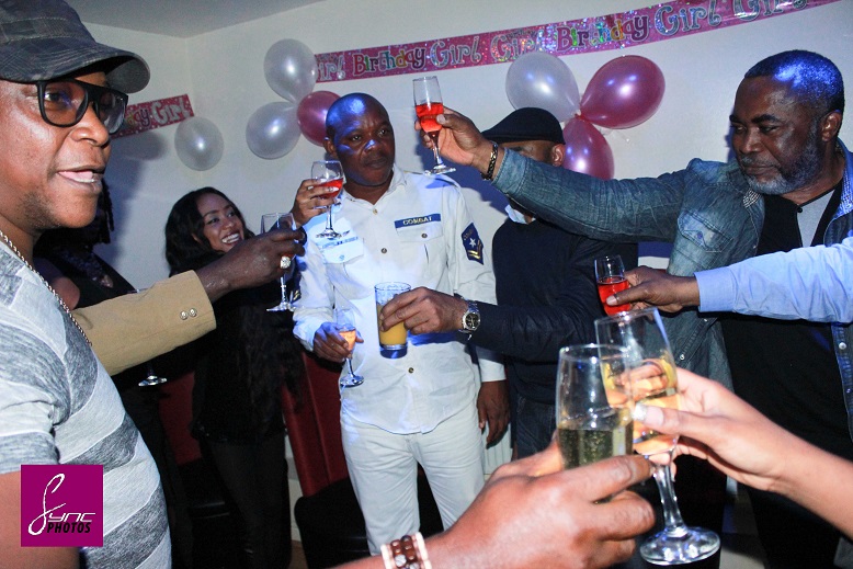 Pictures: Actress Benita Nzeribe Celebrates Her Birthday Party In London