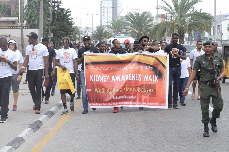 Pictures Of Celebs At Juliet Ibrahim, Emma Ugolee Campaign For Kidney Failure