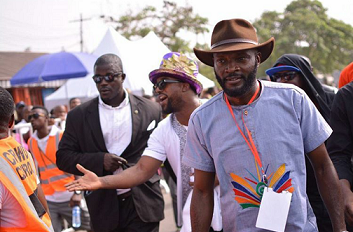 Iyanya On Duty at Calabar Carnival (Photos)