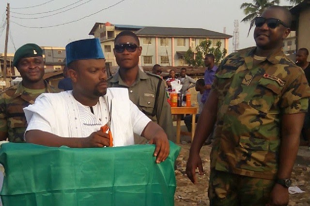 Soldiers Now Guard Actor, Imeh Bishop