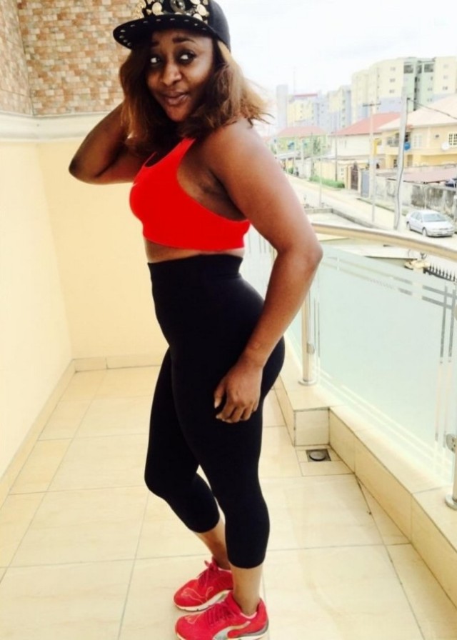 Ini Edo is happy that her hard work in the gym has begun paying off